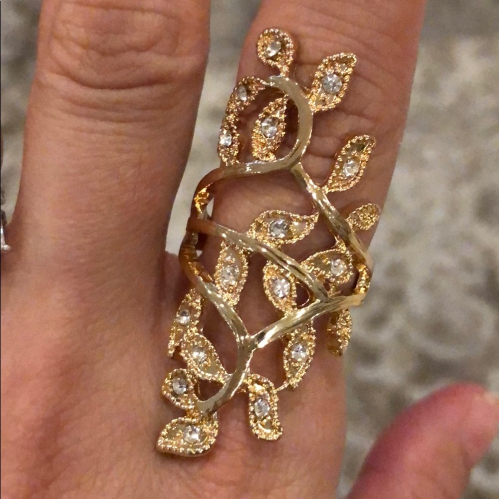 Forever 21 Gold Ring Size 8